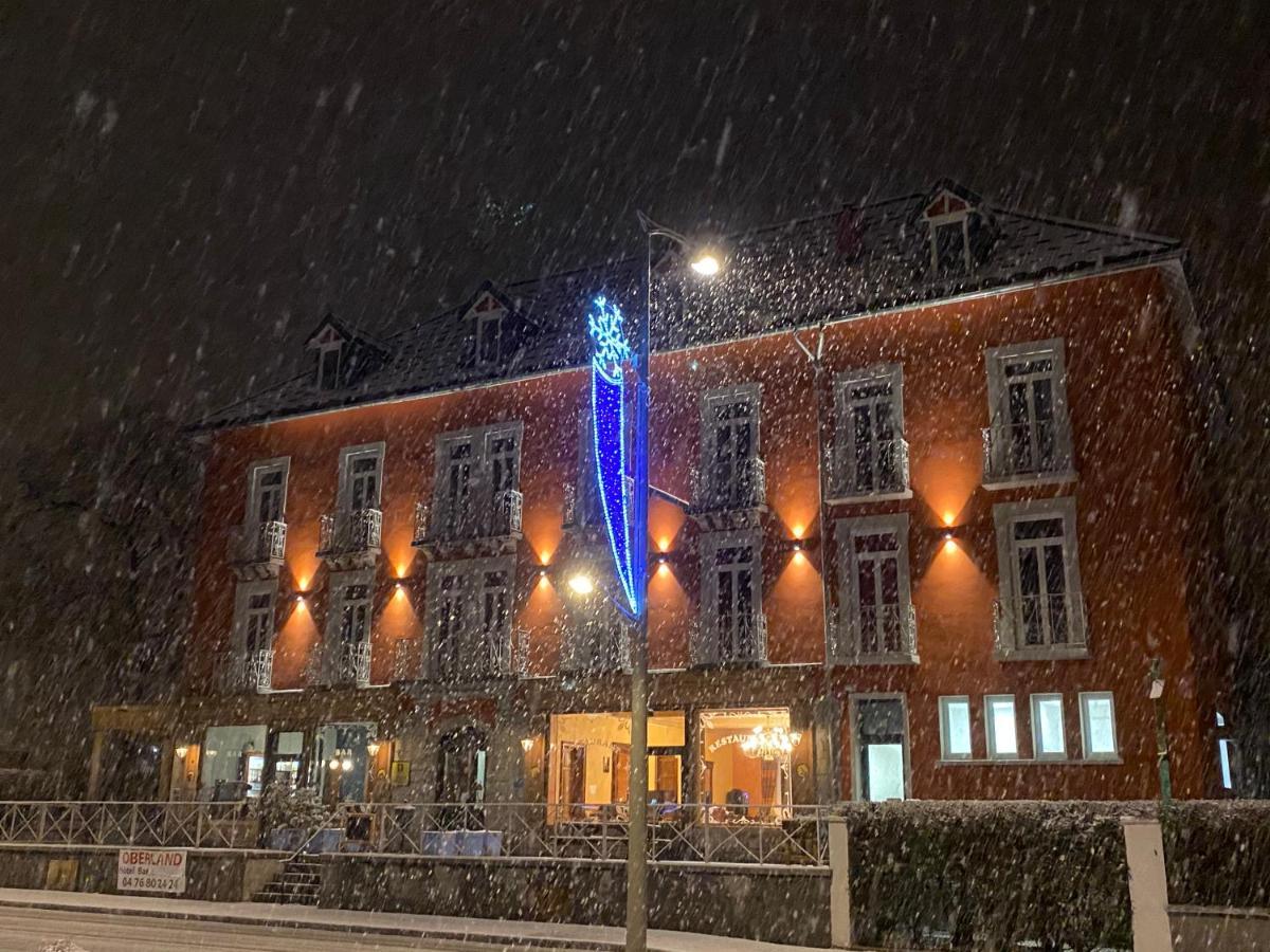 Le Bourg-dʼOisans Hotel Oberland מראה חיצוני תמונה