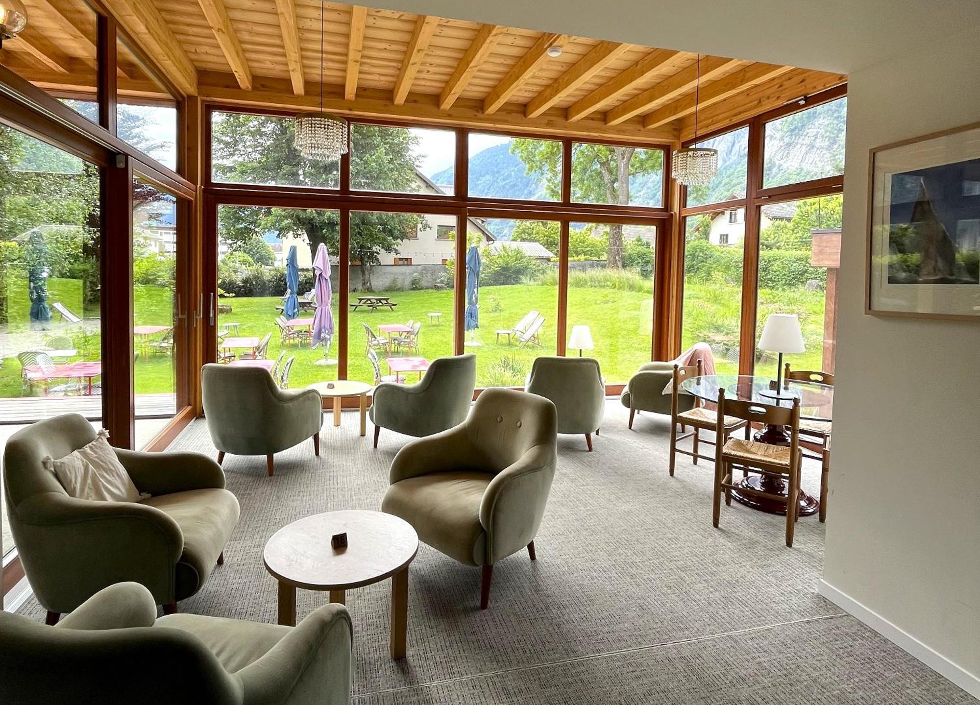 Le Bourg-dʼOisans Hotel Oberland מראה חיצוני תמונה
